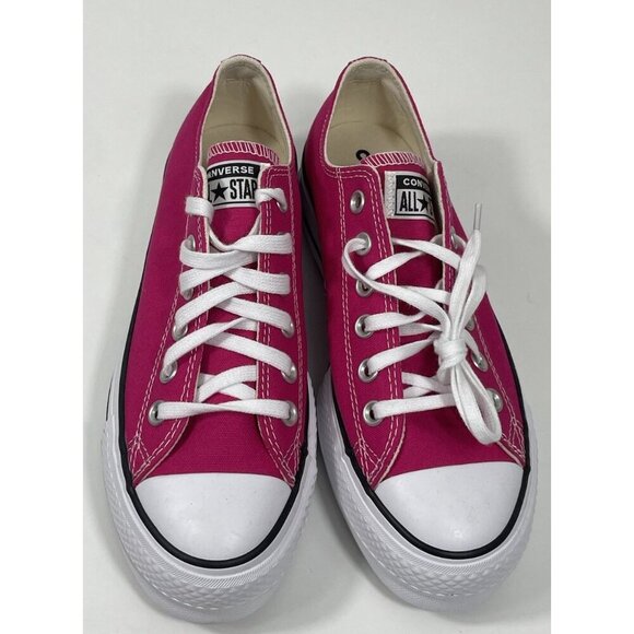 Converse Pink and White Sneakers - Picture 4 of 12